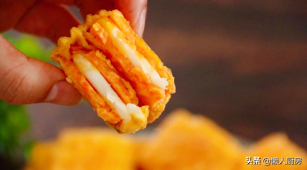 不用蒸红薯饼的家常做法,不用烤箱做出松软的红薯饼