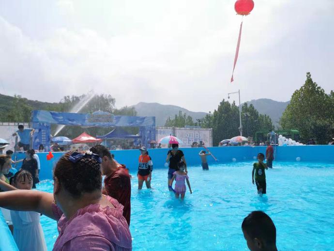 山东蒙山燕峪景区首届电音泼水节嗨爆启幕