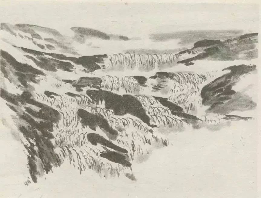 画水技法大全,山水画画水技法