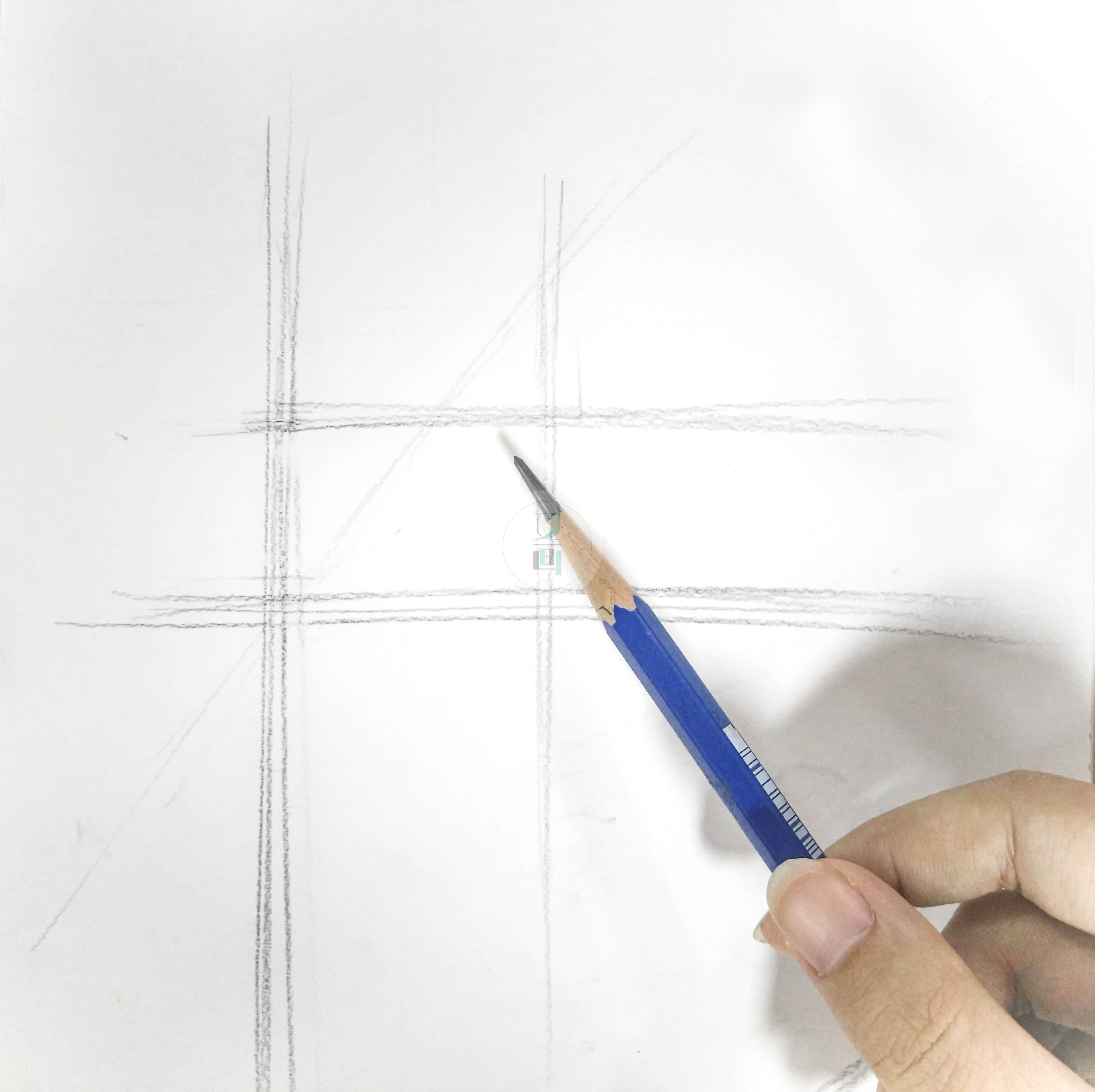 素描长线条的画法,素描短线条教程