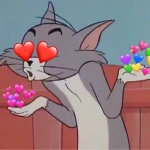 爱心表情拼成一个心形,爱心有个蝴蝶结的表情