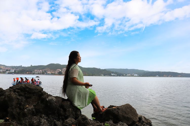 抚仙湖里的小岛,澄江抚仙湖孤山小岛怎么去