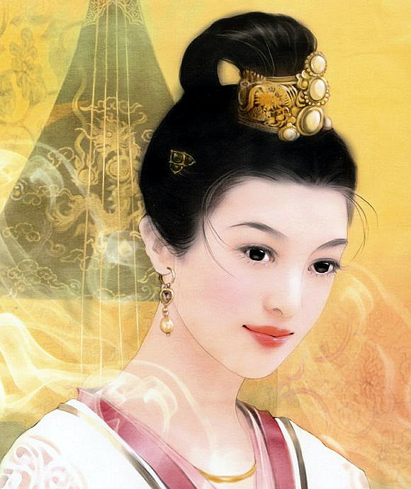 红颜如玉---德珍彩绘经典美女画