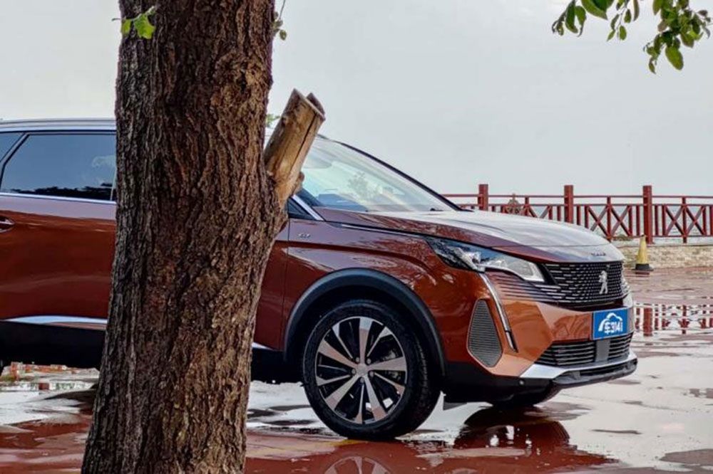 标致5008绕桩评测视频,2023标致5008绕桩测试