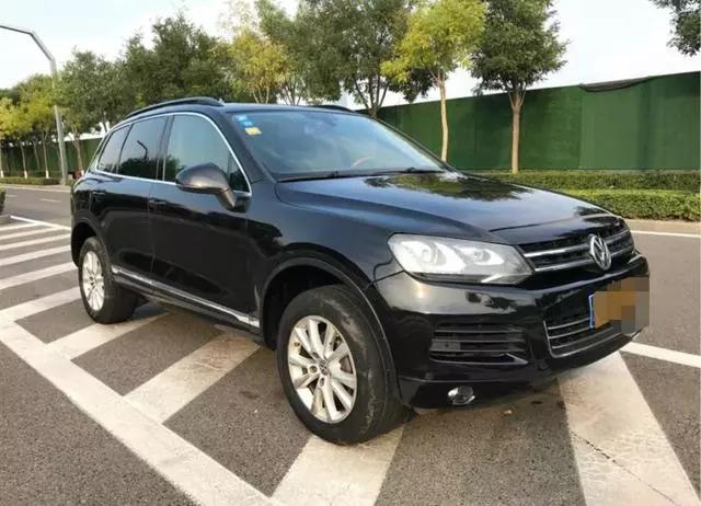 二手2017款大众途锐值不值得买,私人转让18年二手大众途锐