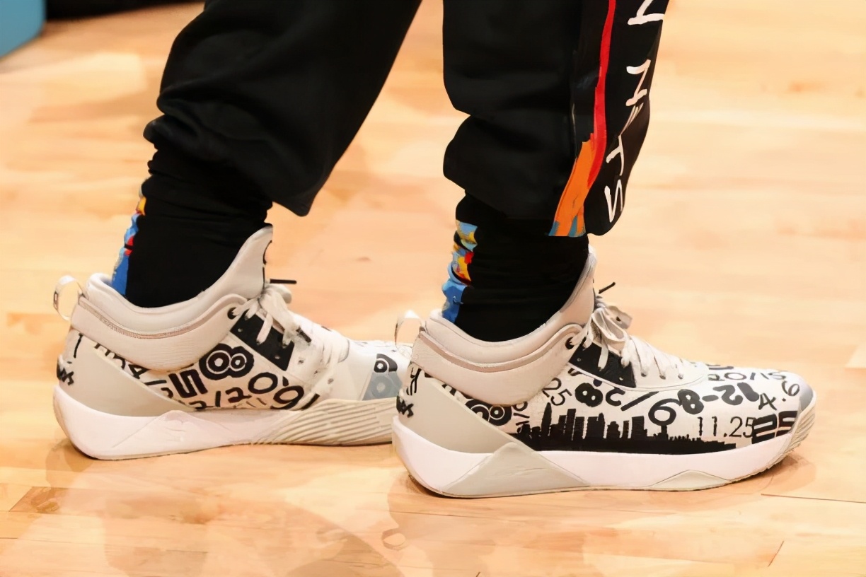 nba球员上脚dunk,nba上脚球鞋哈登5