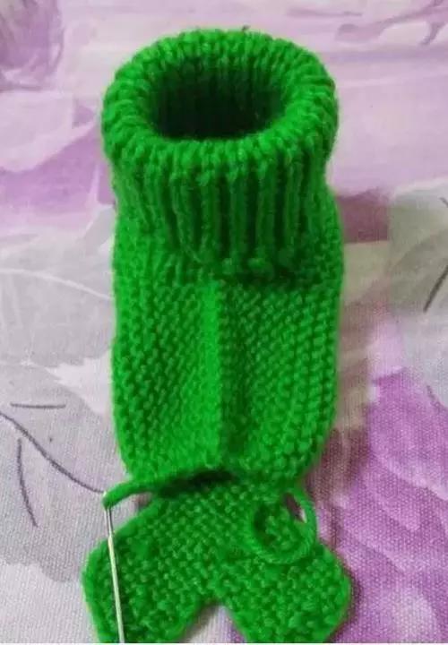 织42-43码毛线鞋全部视频教程,宝宝毛线鞋最新款式全教程