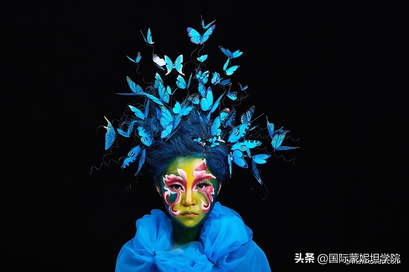 期末季｜北京化妆精英班迎来创意妆毕业考挑战