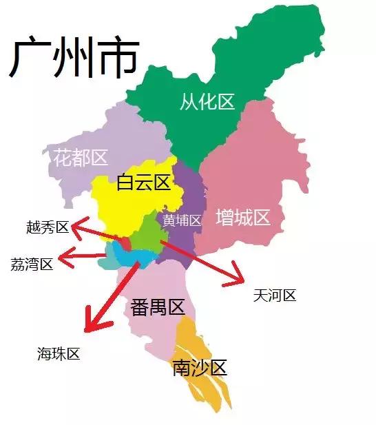 广州11个区详解,广州12个区