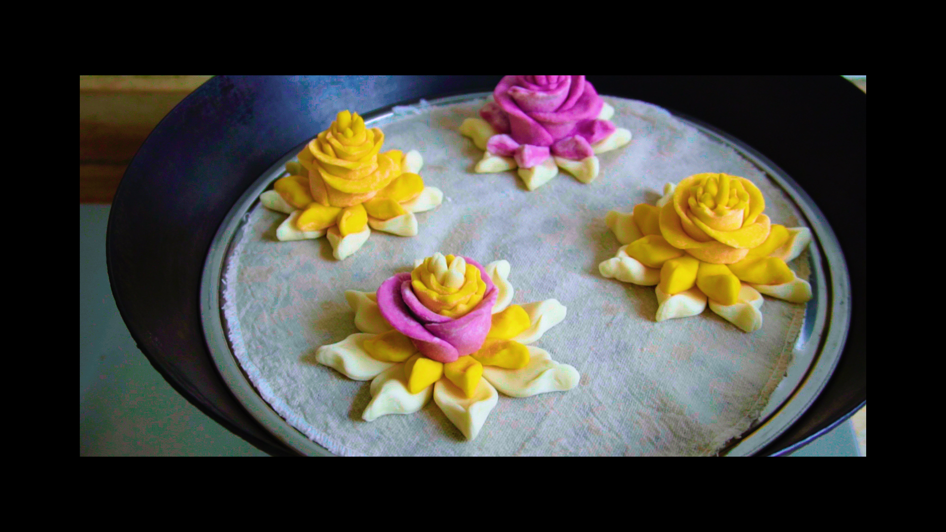 捏面食花的做法,捏面食的花样