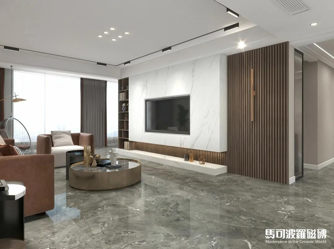 冬季轻奢风格美宅图片,182平轻奢美宅尽享静谧韶光