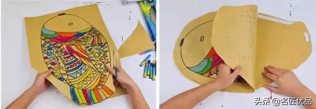 如何利用纸板做出简单的手工作品,蛋壳纸杯做的简易手工