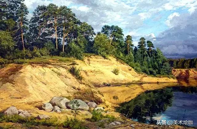 世界十大风景油画俄罗斯,俄罗斯油画大师笔下的雪景画作品