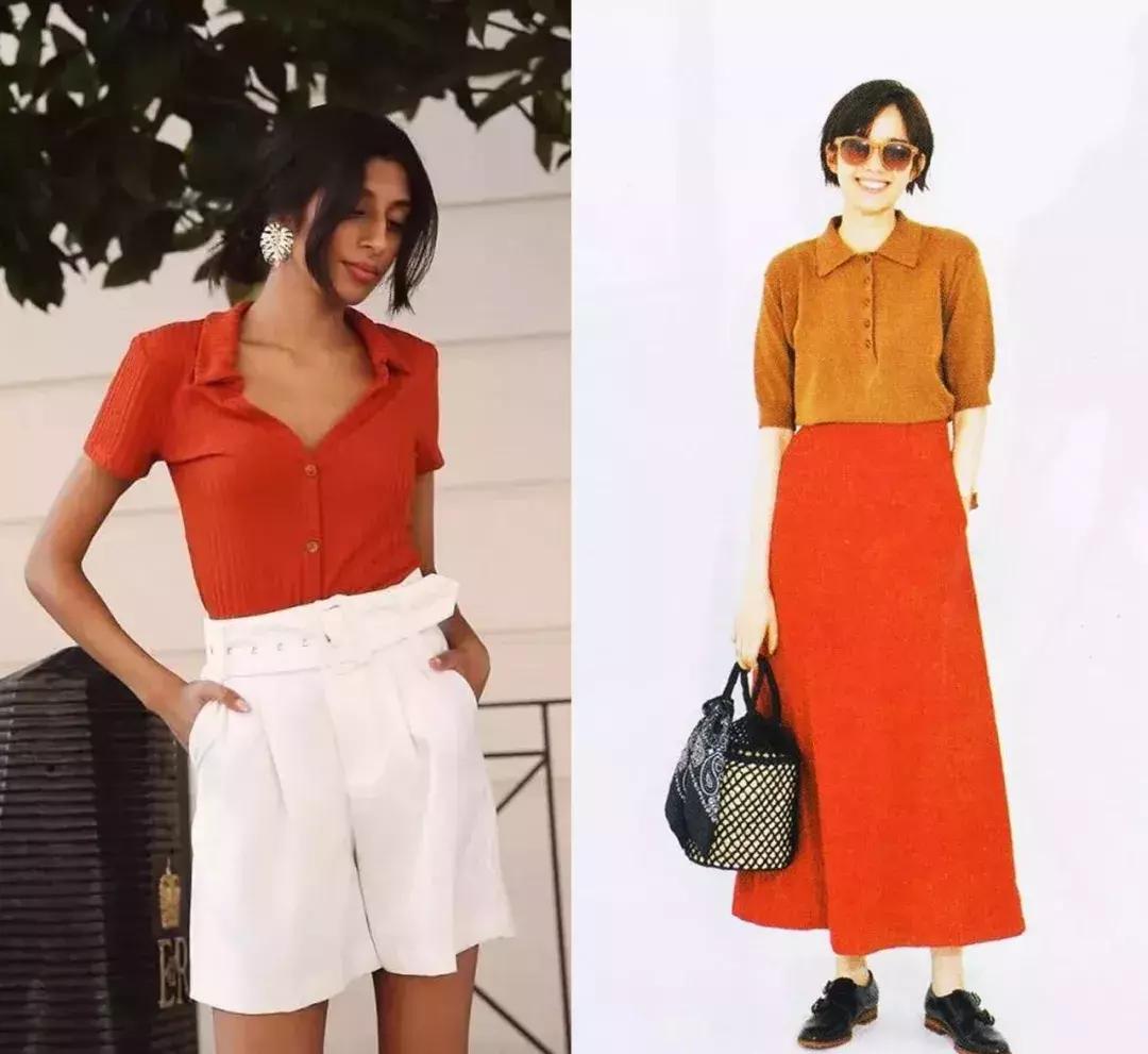 休闲t恤polo衫时髦减龄,新款polo衫清凉透气舒适经典百搭