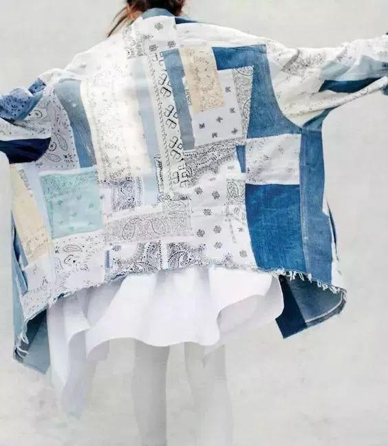 解构与重组设计图片,拼贴服装设计灵感