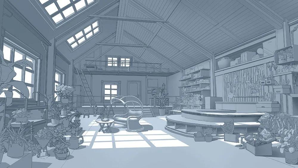 韩式花店场景店铺布置,花店打卡场景怎么布置