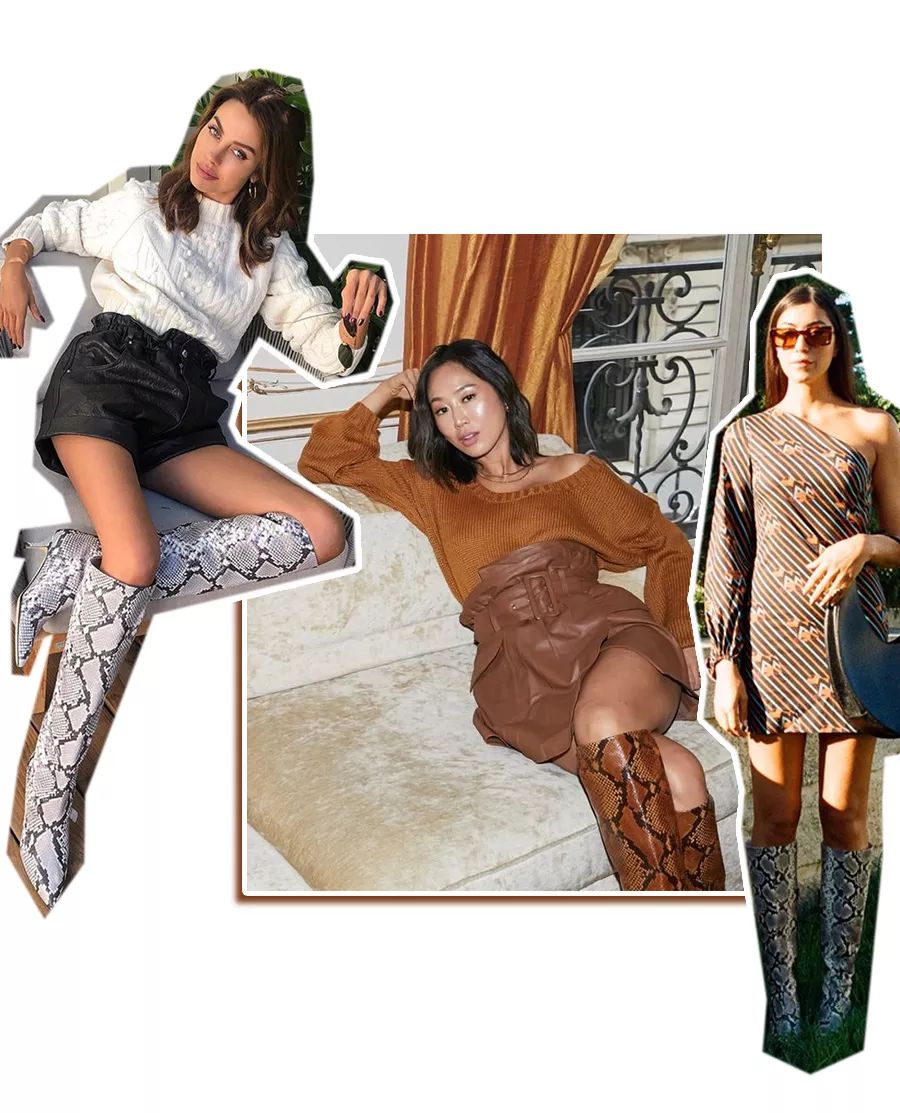 显腿细的靴子推荐,靴子几孔显腿长