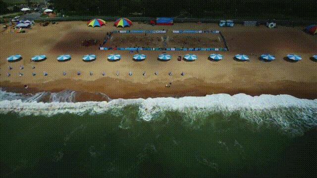 黄金海岸网红球场,黄金海岸明星跳舞