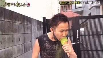 日本吃了就会喷的抹茶冰淇淋,日本抹茶冰淇淋呛嘴