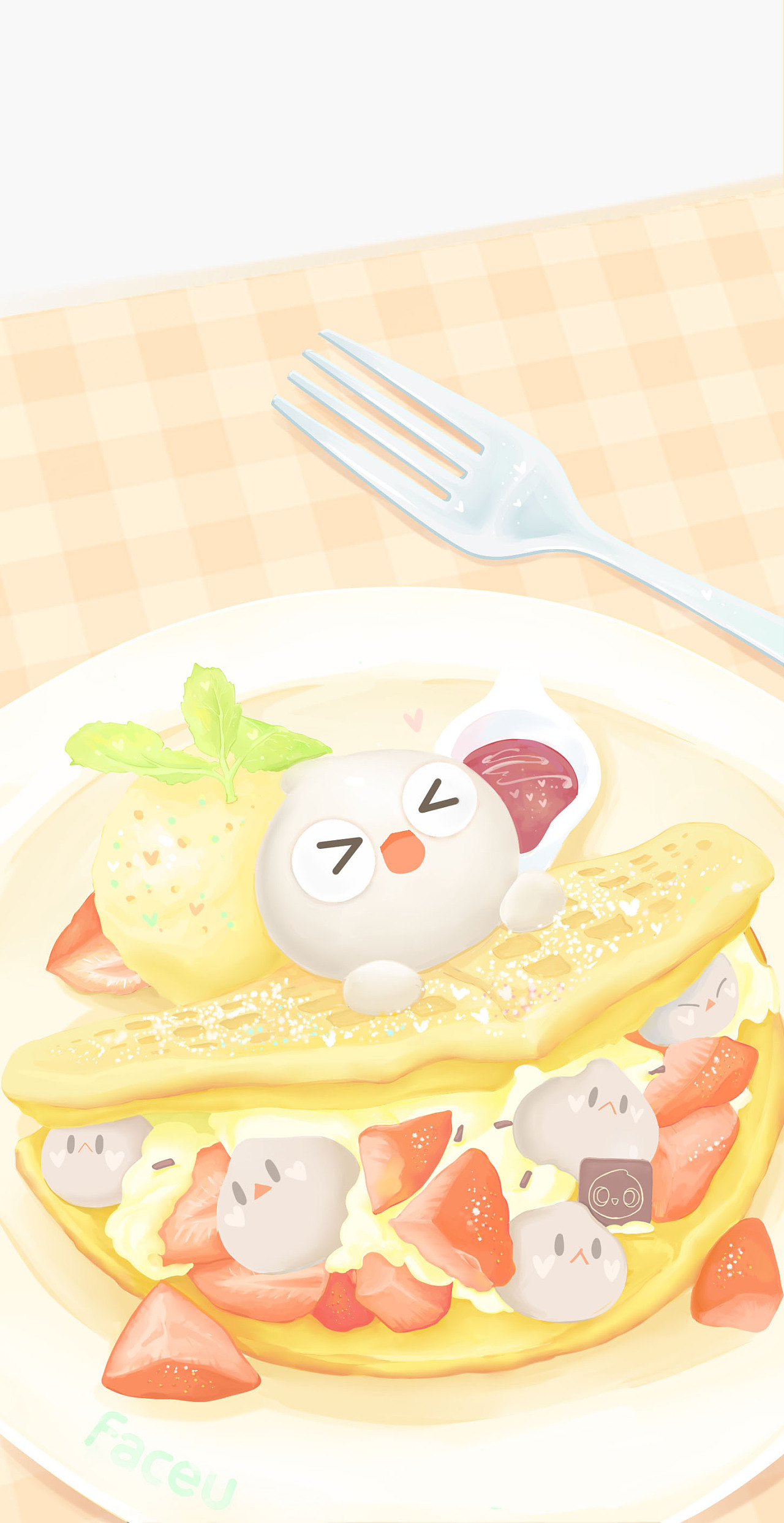 让女生无法拒绝的壁纸,让人无法拒绝的甜品