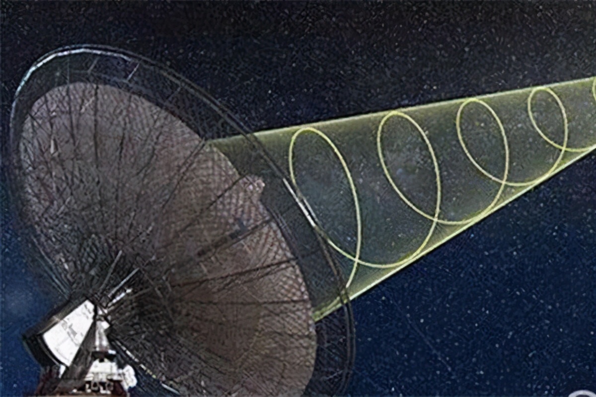 美国深空网络系统,美国深空网络旅行者一号