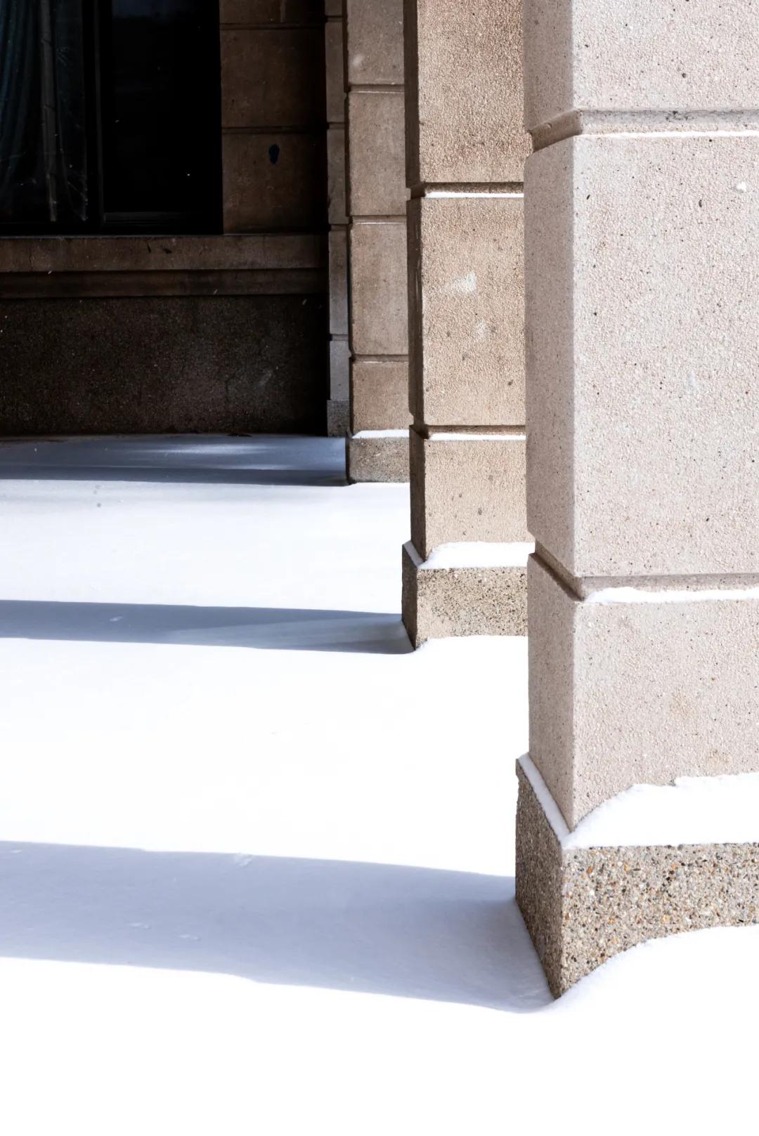 内工大初雪,大工山雪景