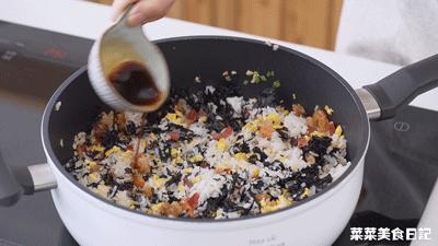 潮汕蛋炒饭的正宗做法,蛋炒饭回锅老干妈