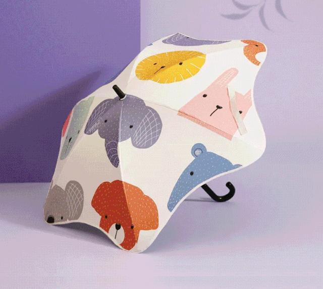 儿童用什么雨伞安全,儿童安全防护防溅雨伞