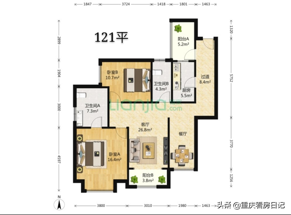 重庆融景城最好楼盘,融景城北滨路什么情况