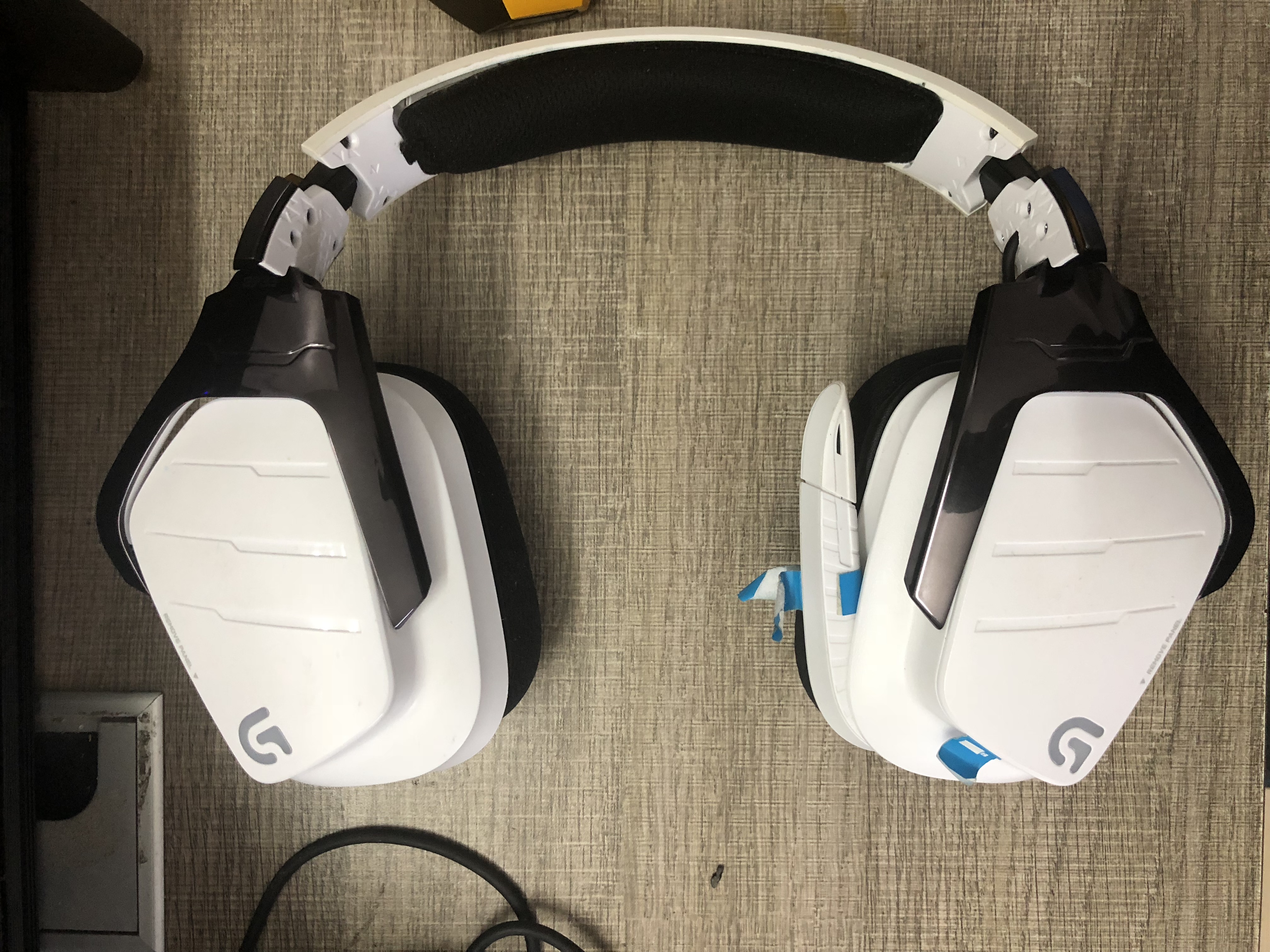 罗技无线耳机g933维修,hyperxcloud2和罗技g933