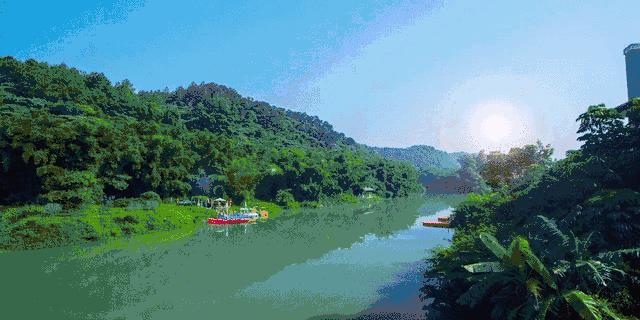 南昆山下“世外桃源”广东“避霾圣地”6房别墅,泡温泉,唱K烧烤