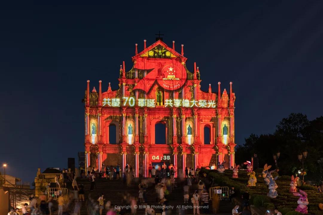 澳门流金岁月,澳门回归20周年视频素材