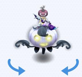 万圣节戴南瓜头,南瓜头和骷髅头万圣节