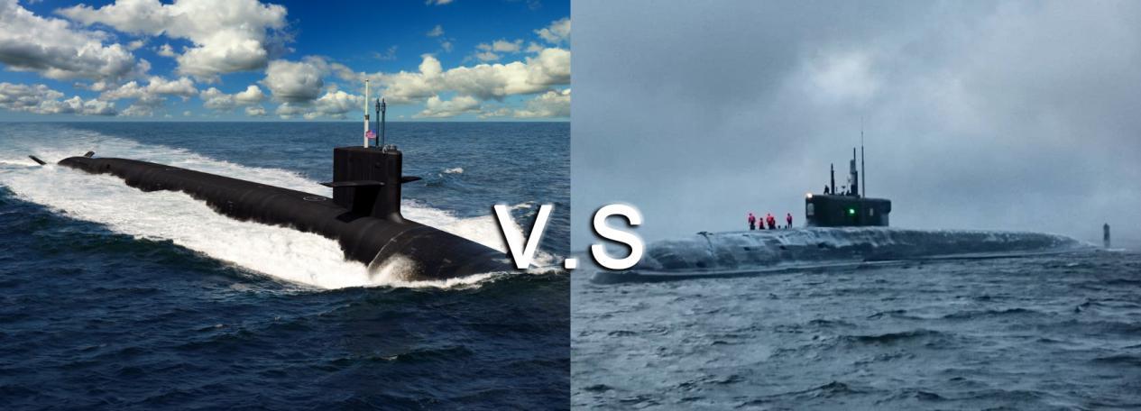 俄罗斯美国哥伦比亚级核潜艇,096战略核潜艇对比哥伦比亚级