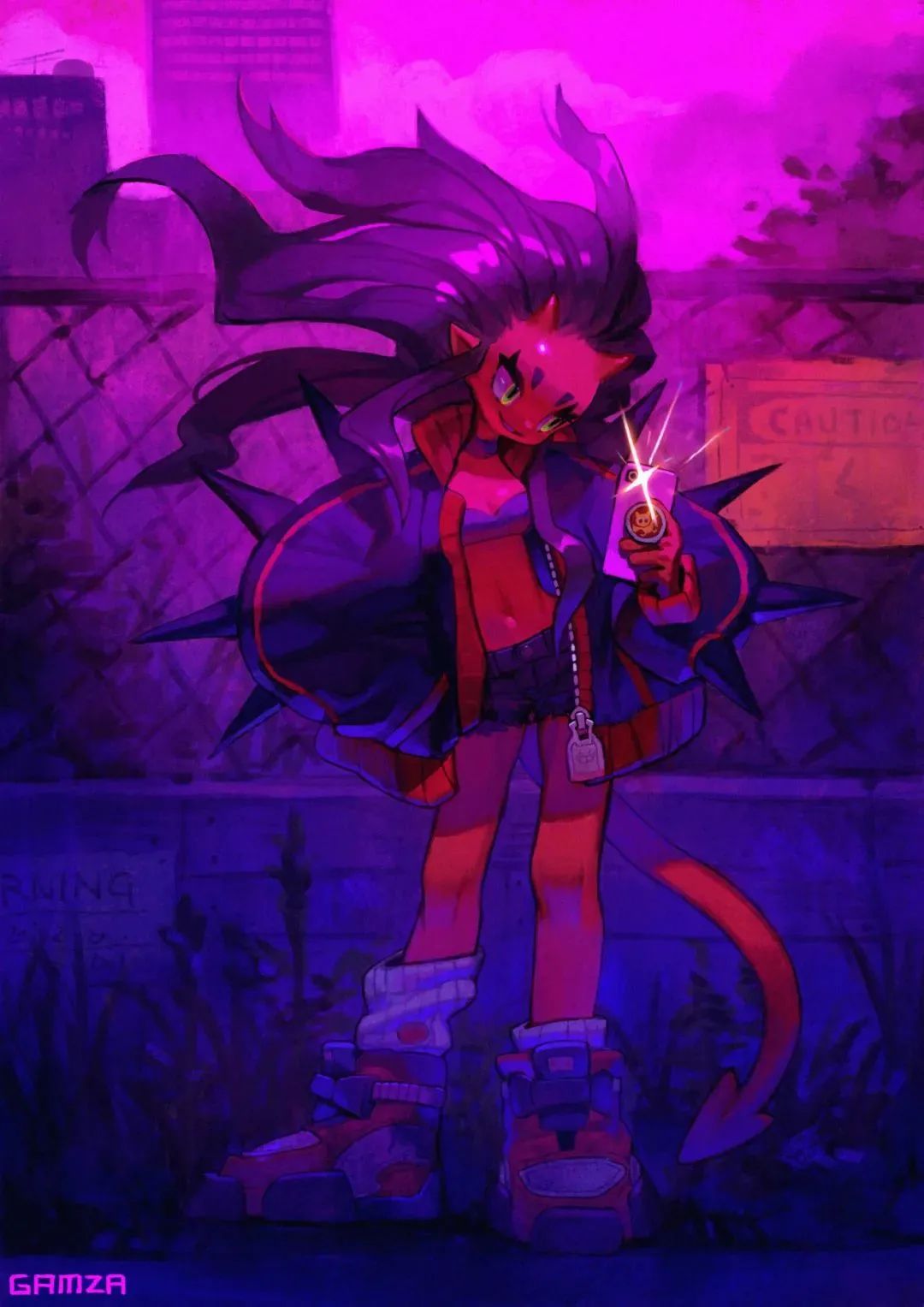 LEEMK,GAMZA/贯彻爱与真实的邪恶｜插画分享