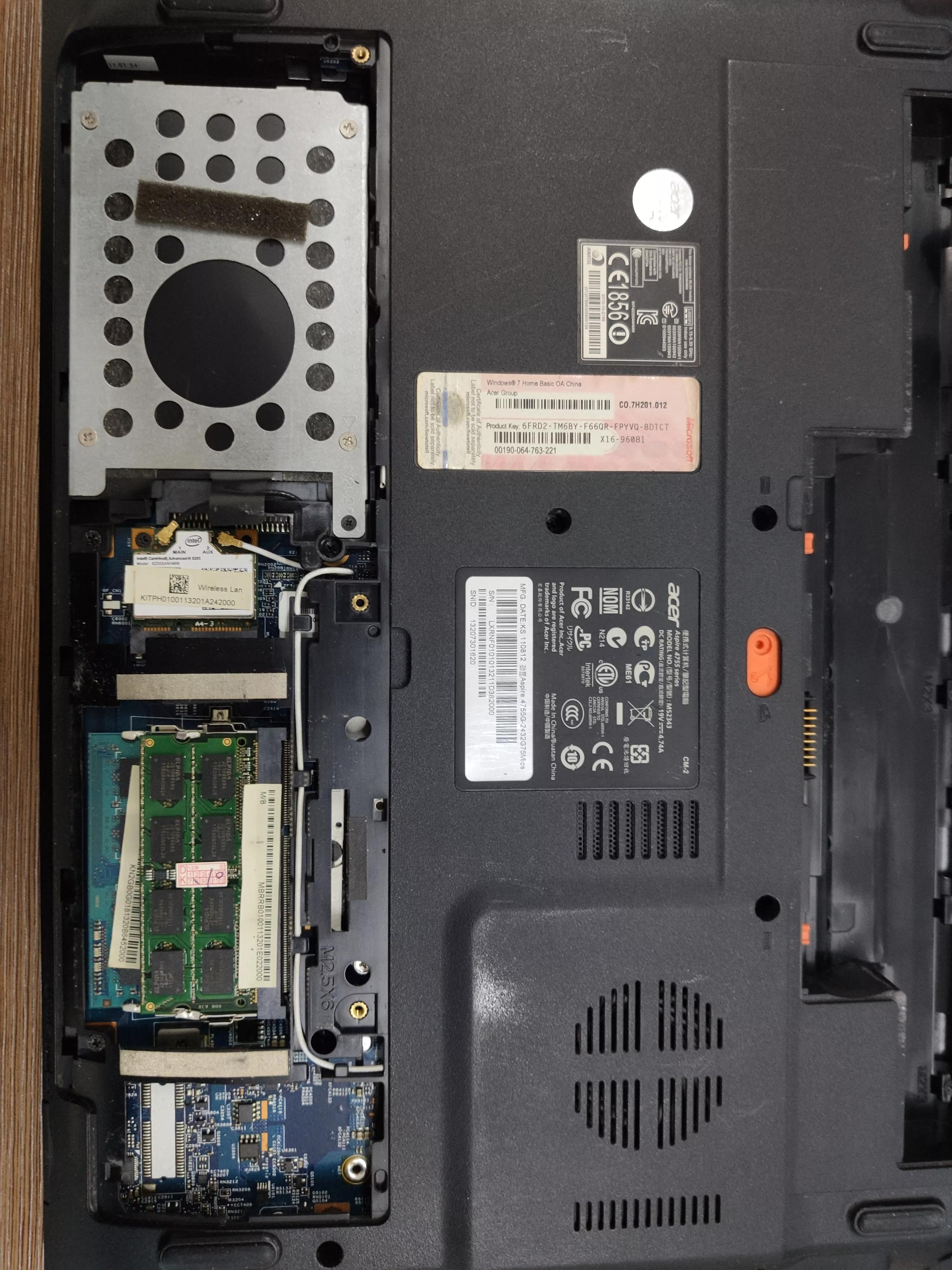 2011年华硕笔记本更换固态硬盘,老电脑更换固态硬盘详细教程