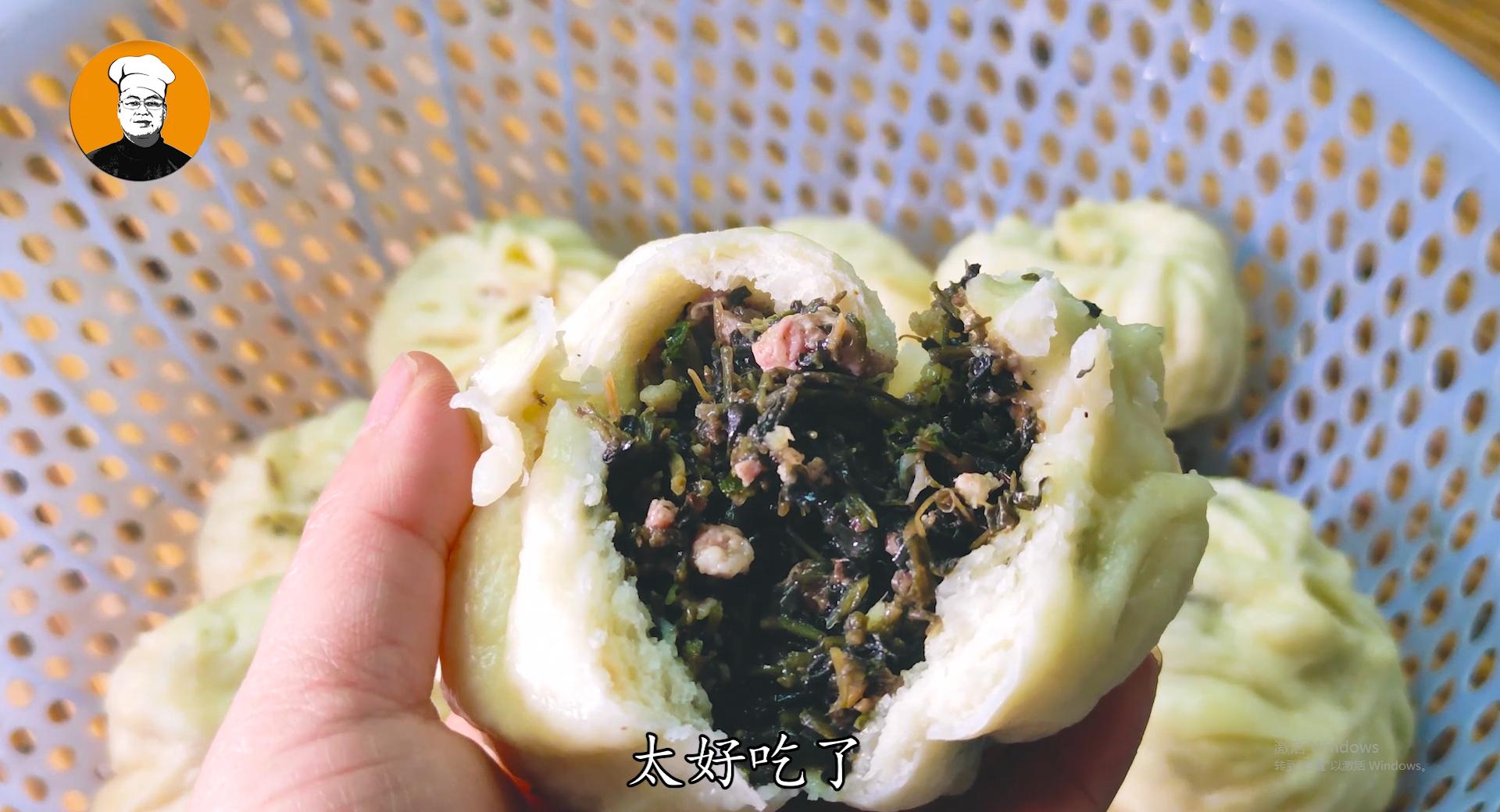 农村80岁老太太蒸包子,蒸破酥包子教程全过程