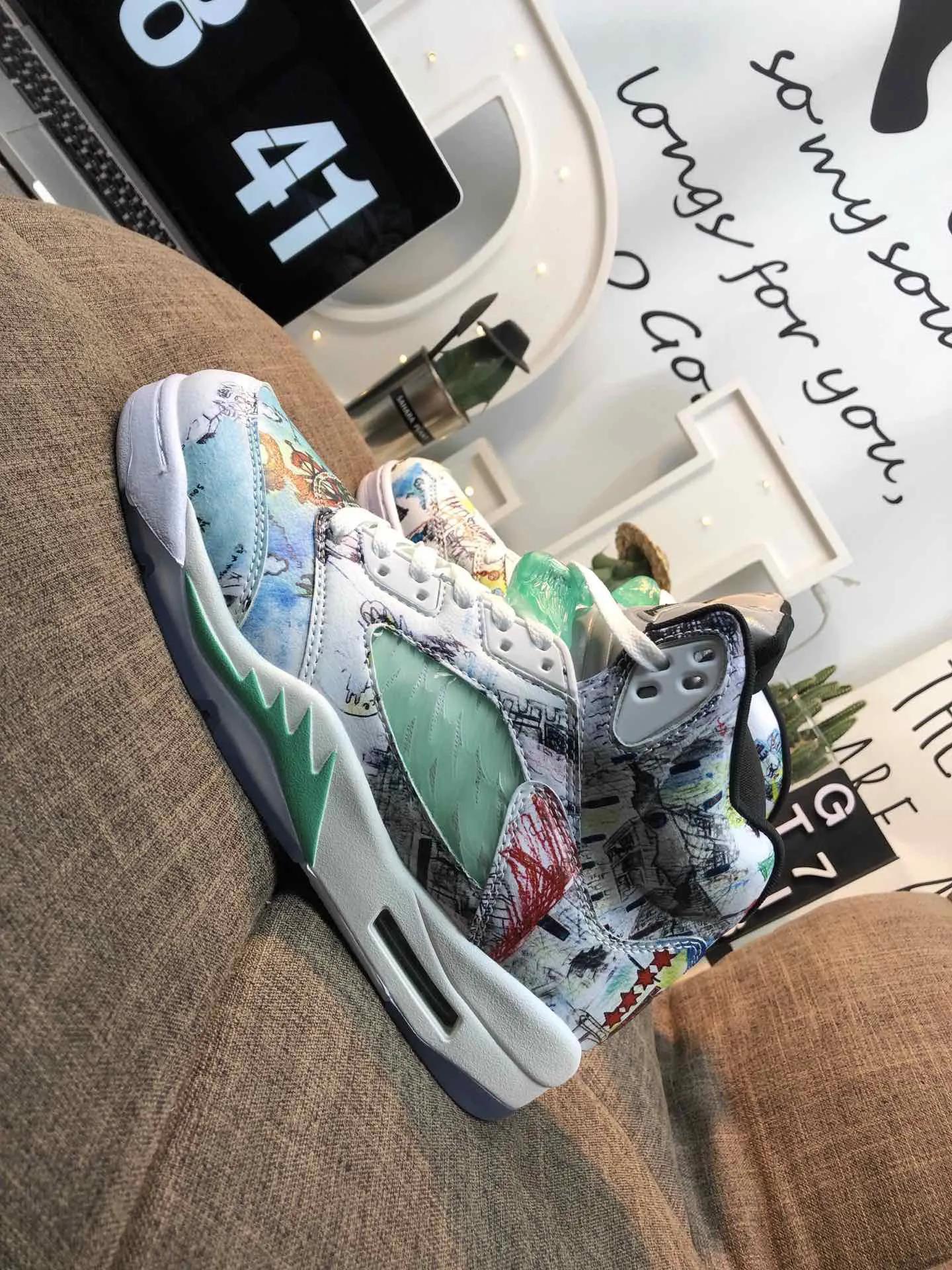 乔丹颜值最高球鞋aj5,耐克飞人乔丹系列篮球aj5