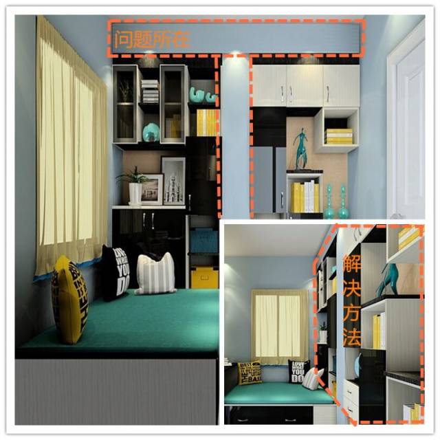 一进家门口就有一条横梁怎么装修,房子里面有顶梁柱不好看怎么办