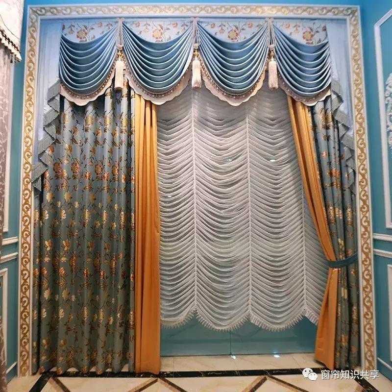 30厘米水波帘头,最漂亮的水波帘头