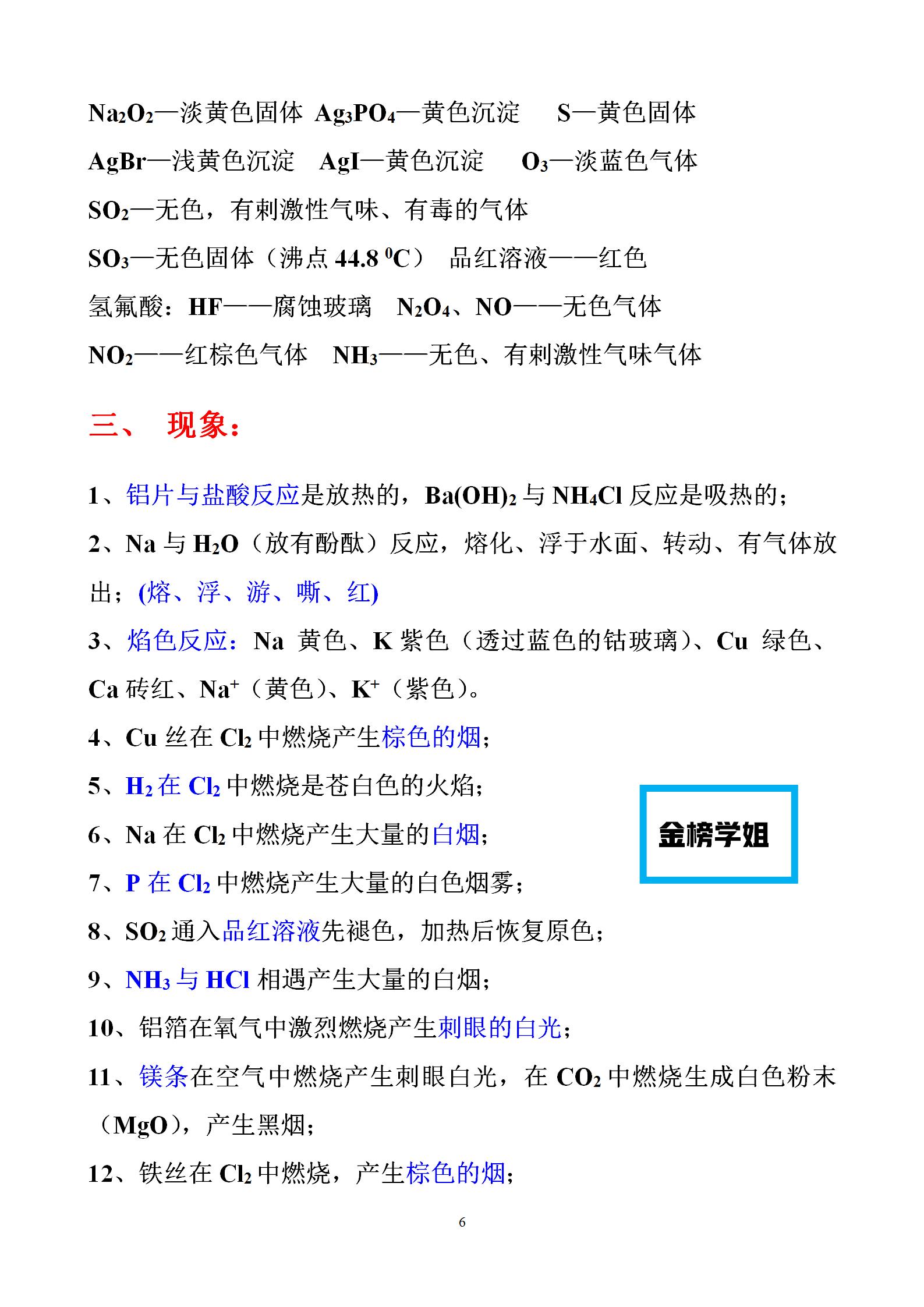 高中化学知识点归纳书2025,知识点全的高中化学教材