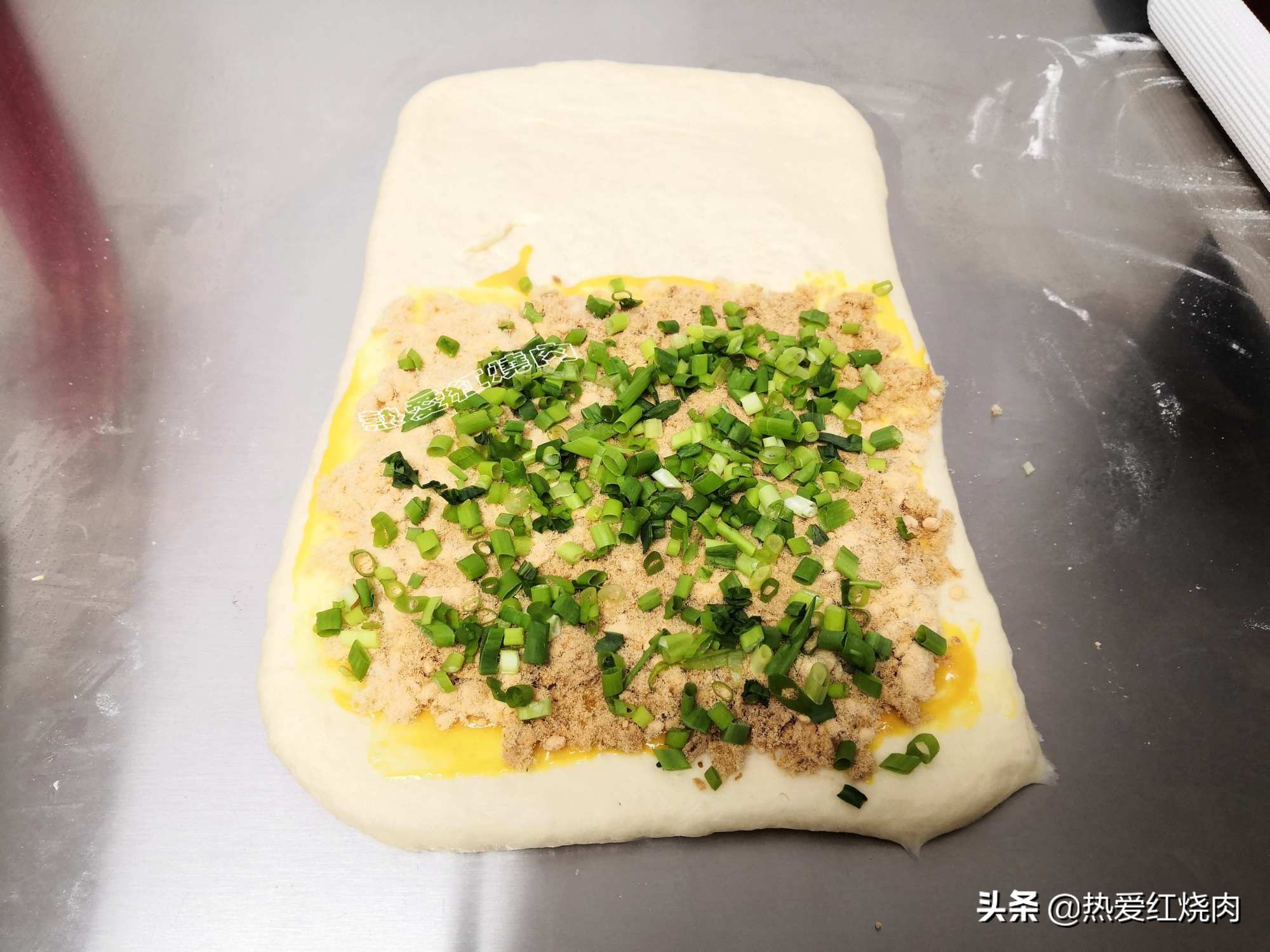 吃起来有韧劲的肉松面包,吃一口就忘不掉的肉松面包