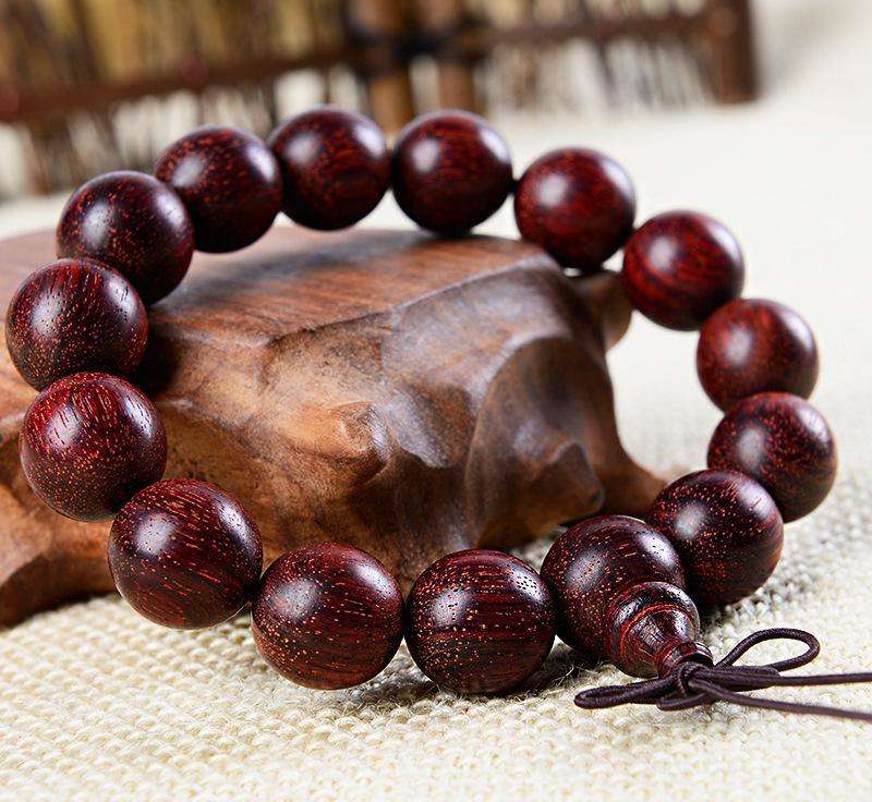 文玩手串是工艺品,值得收藏的小叶紫檀手串