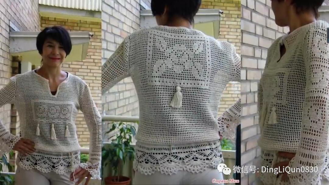 中老年人女冬季针织衫教程,针织中老年女装新款