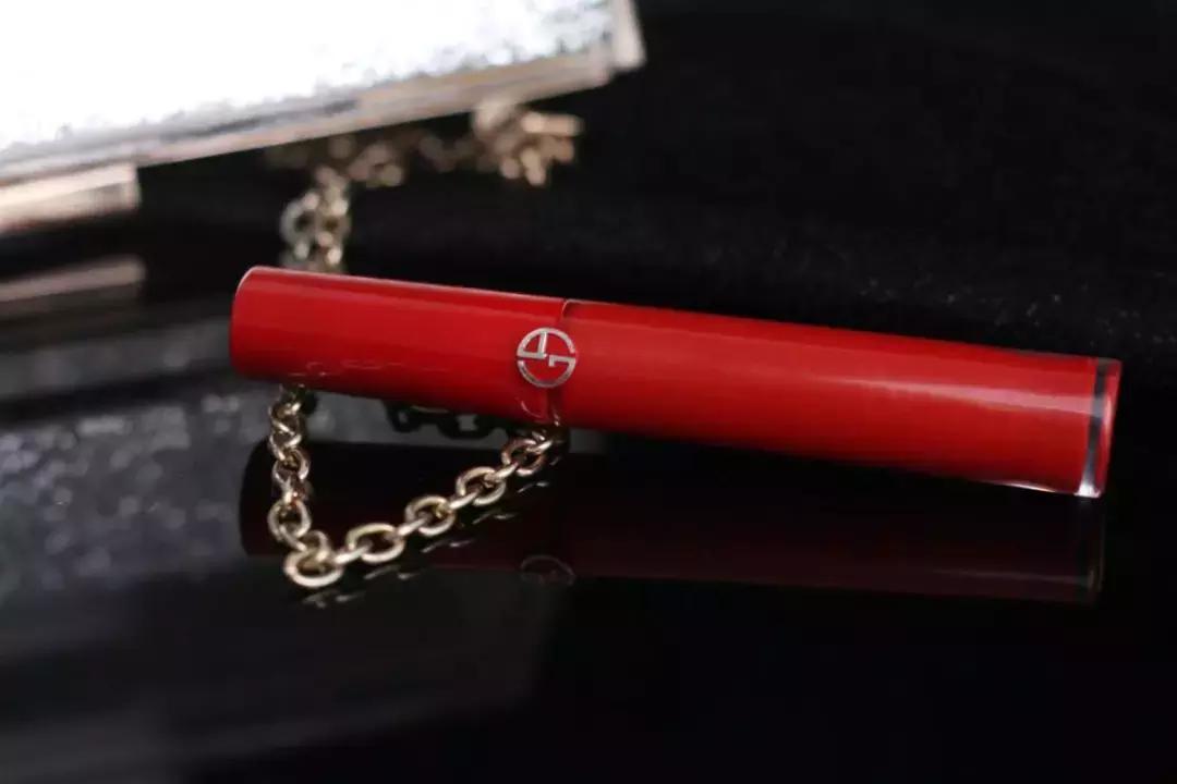 口红试色阿玛尼201黑管,阿玛尼冷门宝藏色