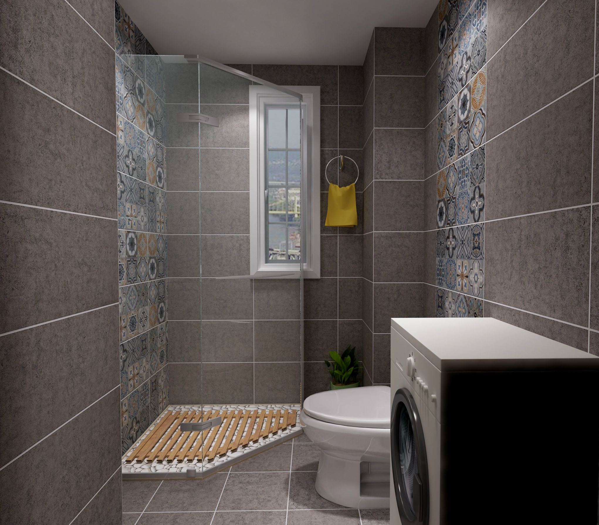 通惠家园两居室90平米现代时尚之作