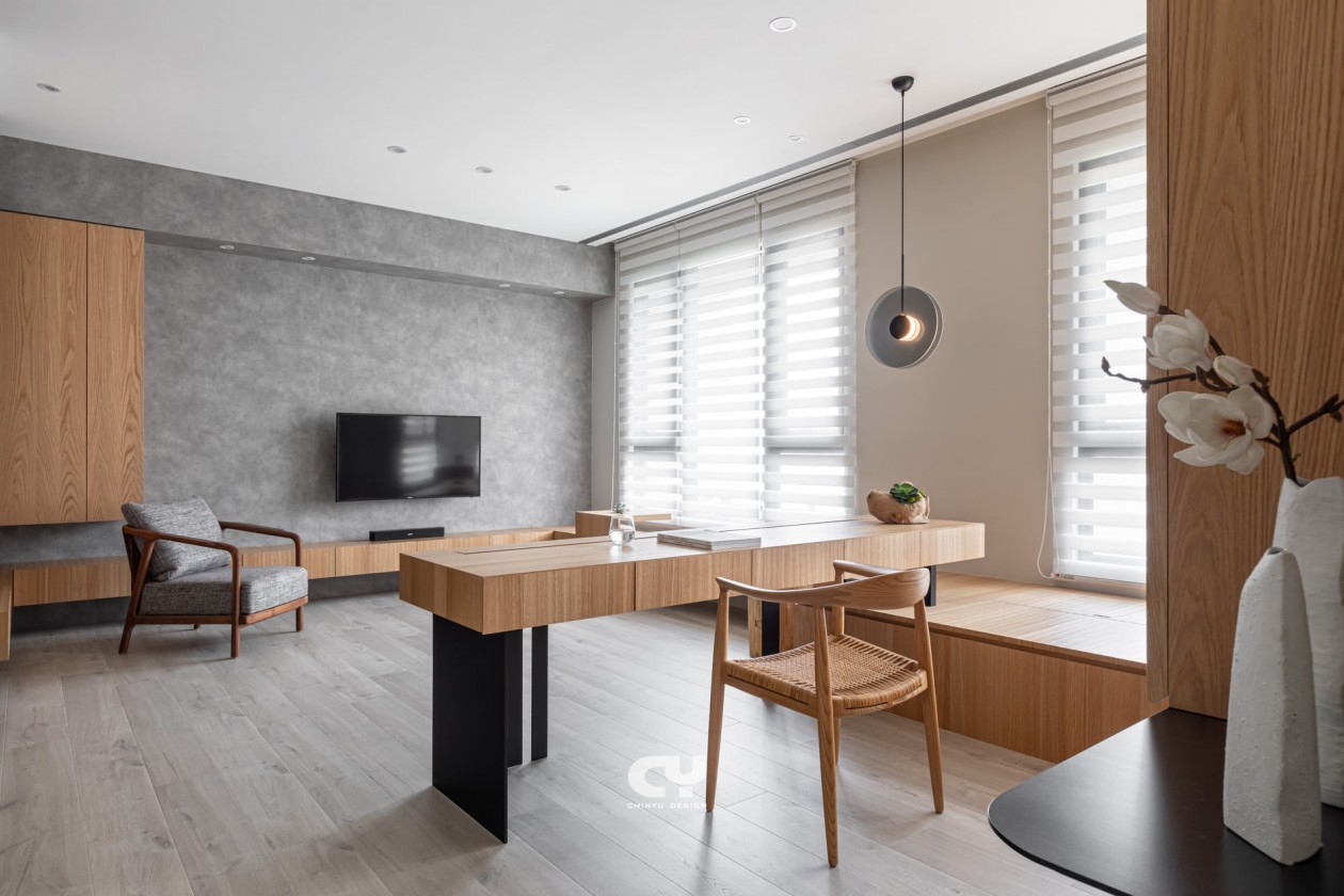 全屋原木定制中式家具,原木新中式日式格调家具