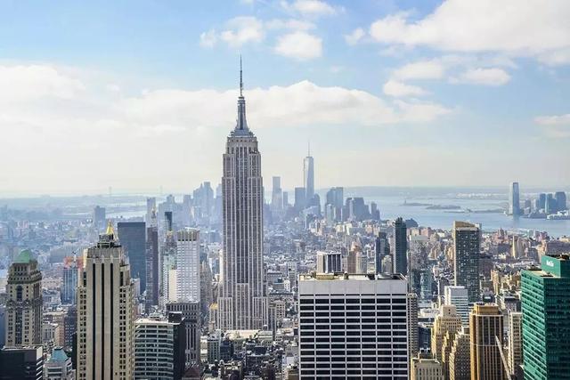 美国纽约帝国大厦建筑视频,美国地标建筑帝国大厦