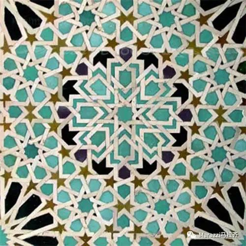 摩洛哥风格装饰效果图,摩洛哥风格花砖庭院