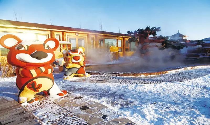 大庆雪地温泉,大庆冬日游玩